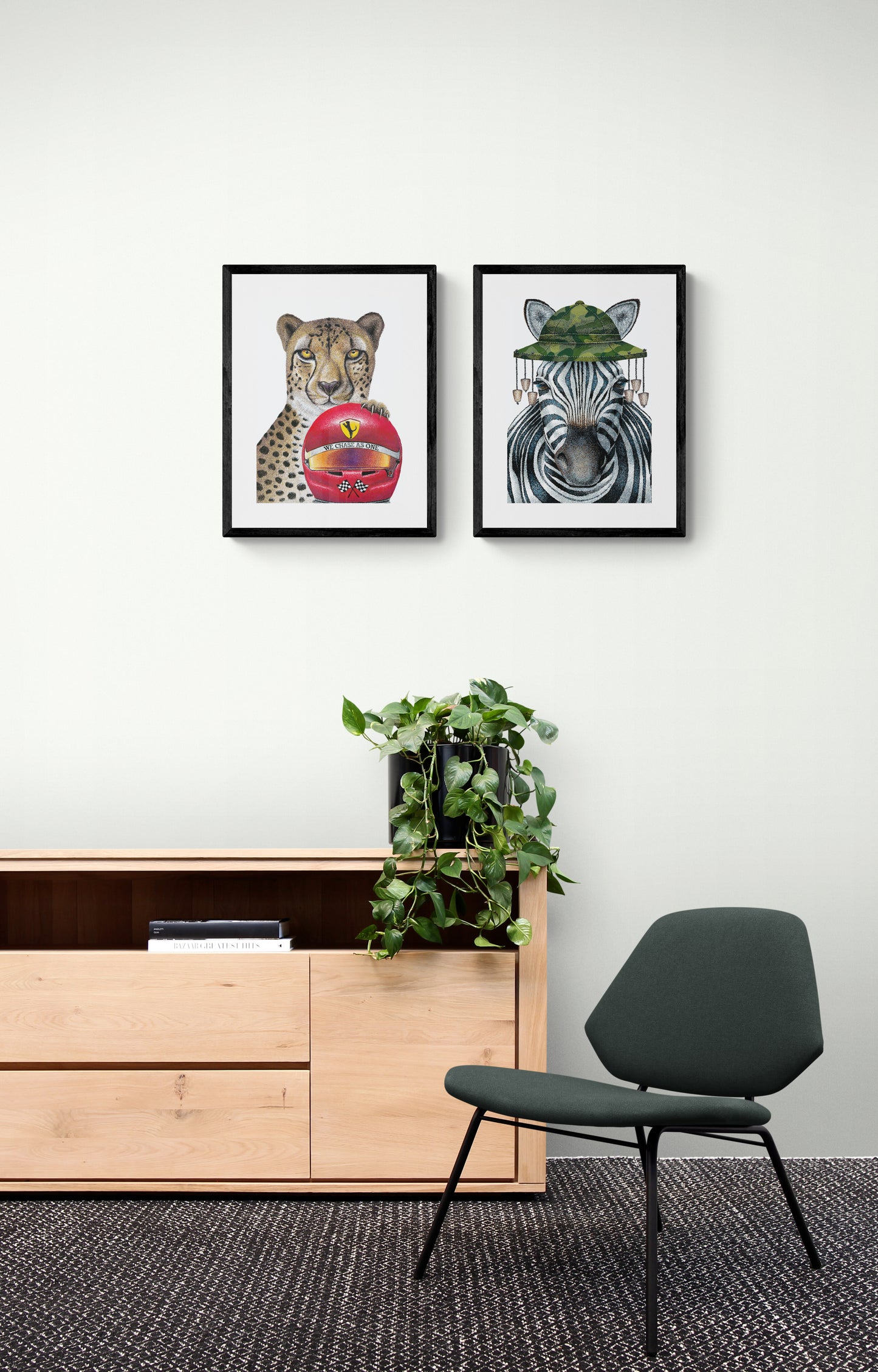 “We Chase as One” - Cheetah Art Print