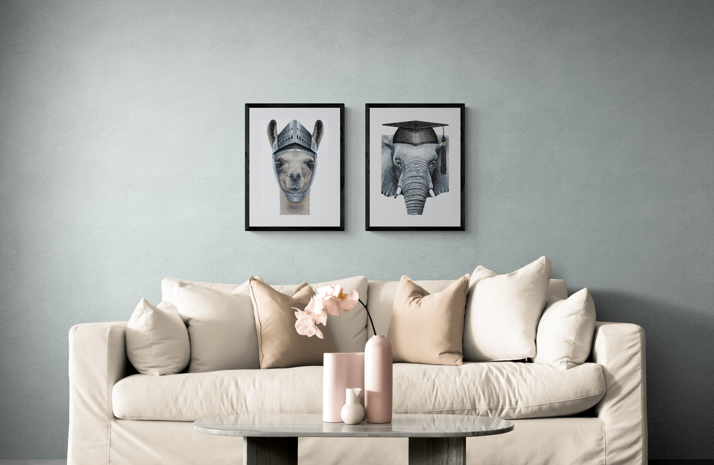Knight in Shining Llama - Llama Print