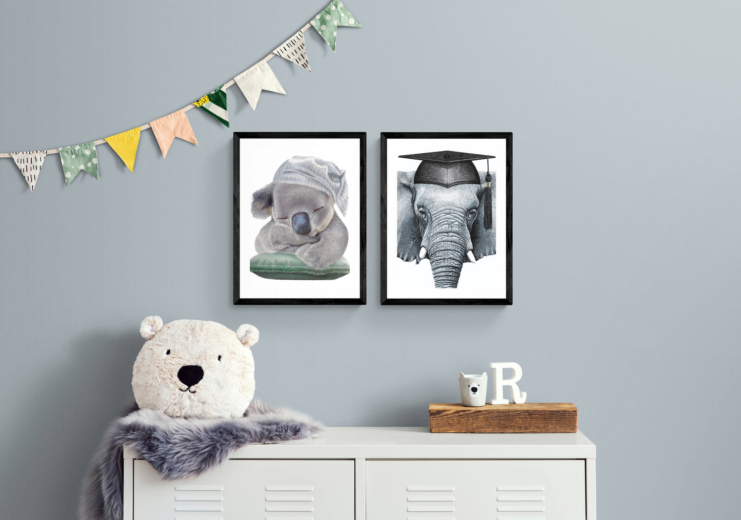 Sleepy Koala - Koala Print