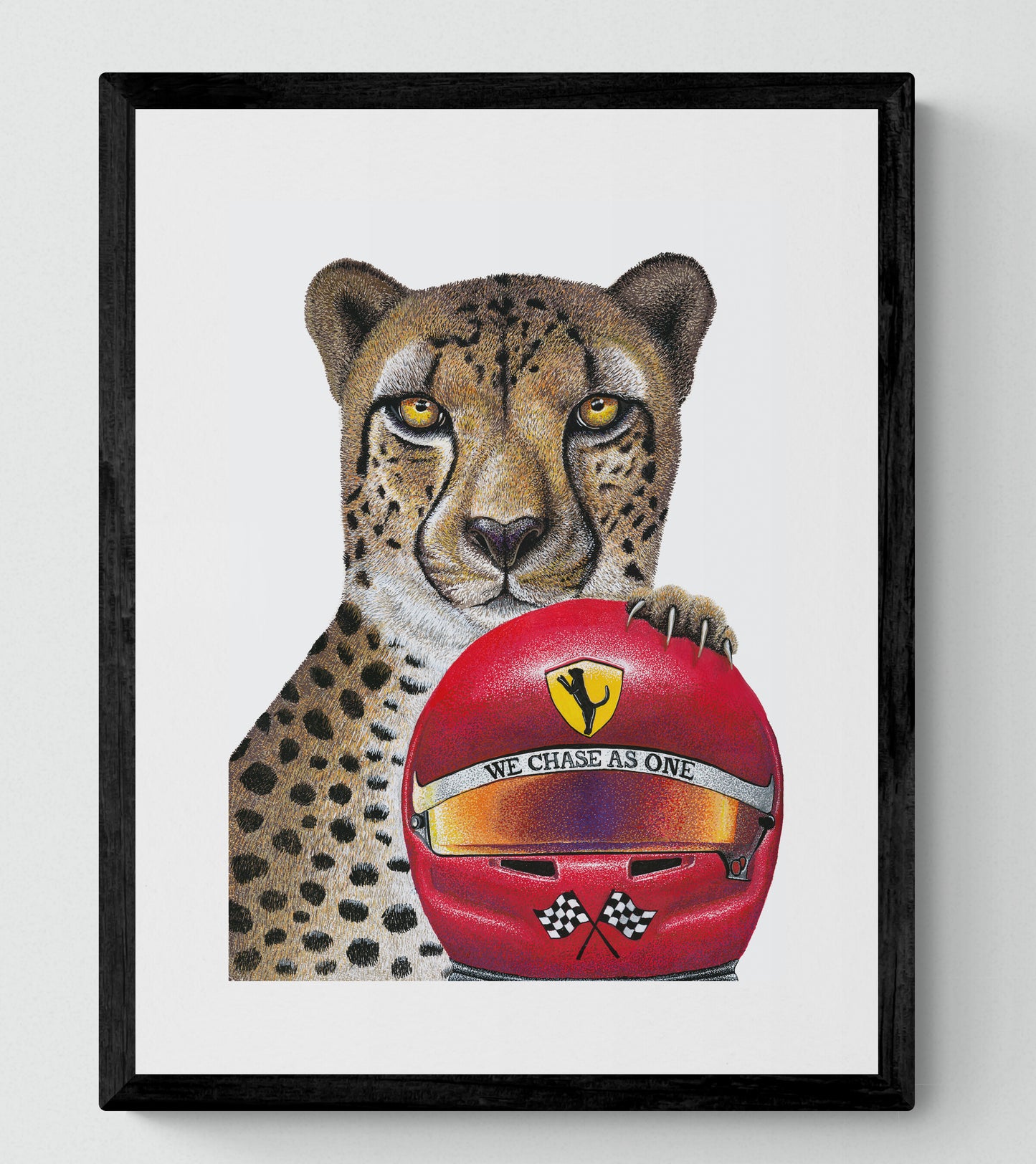 “We Chase as One” - Cheetah Art Print