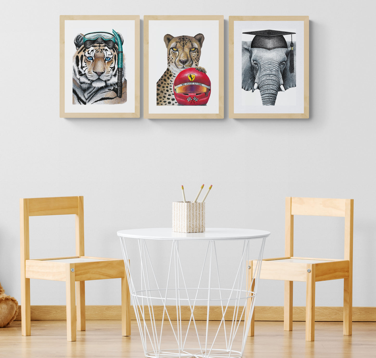 “We Chase as One” - Cheetah Art Print