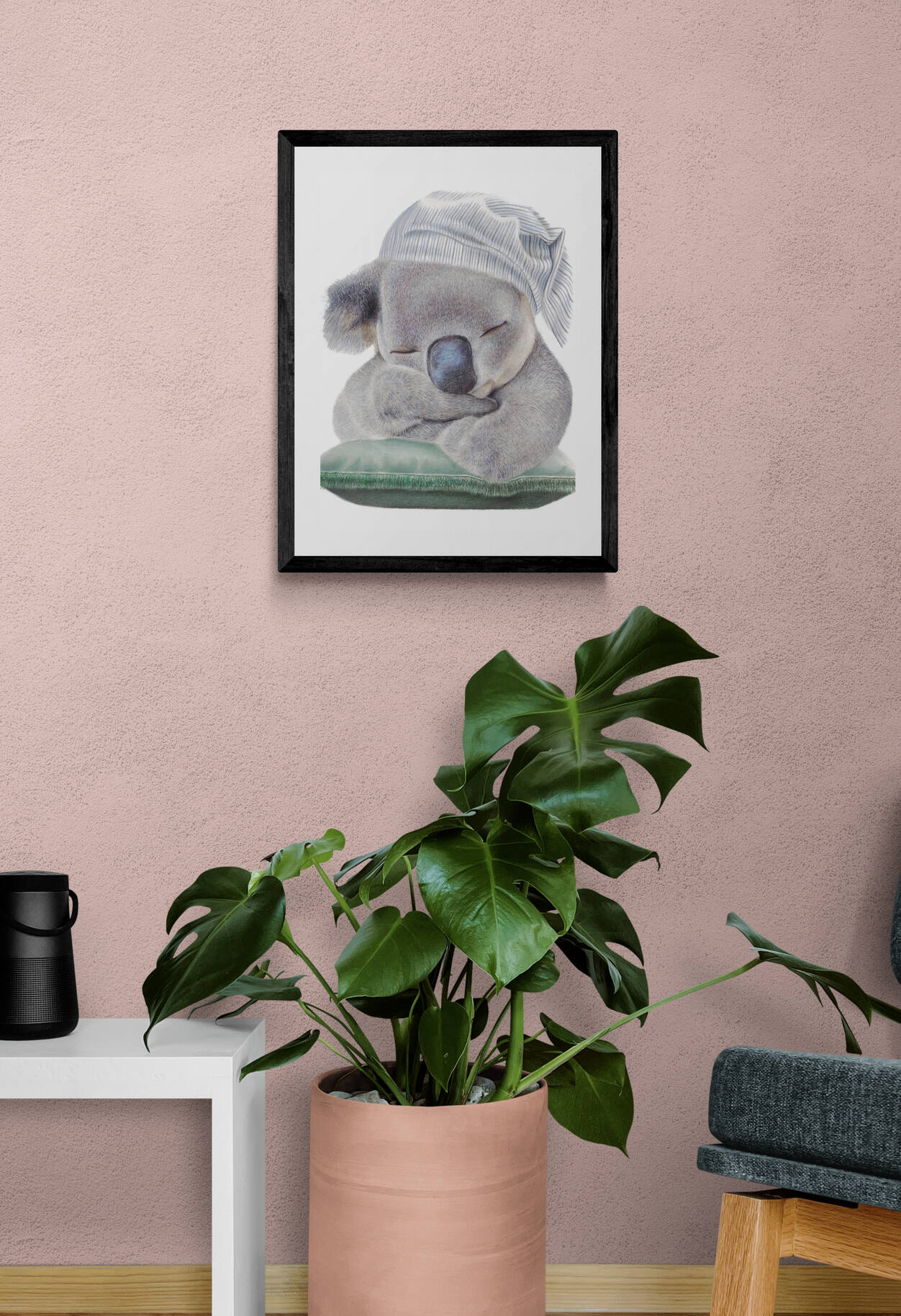 Sleepy Koala - Koala Print