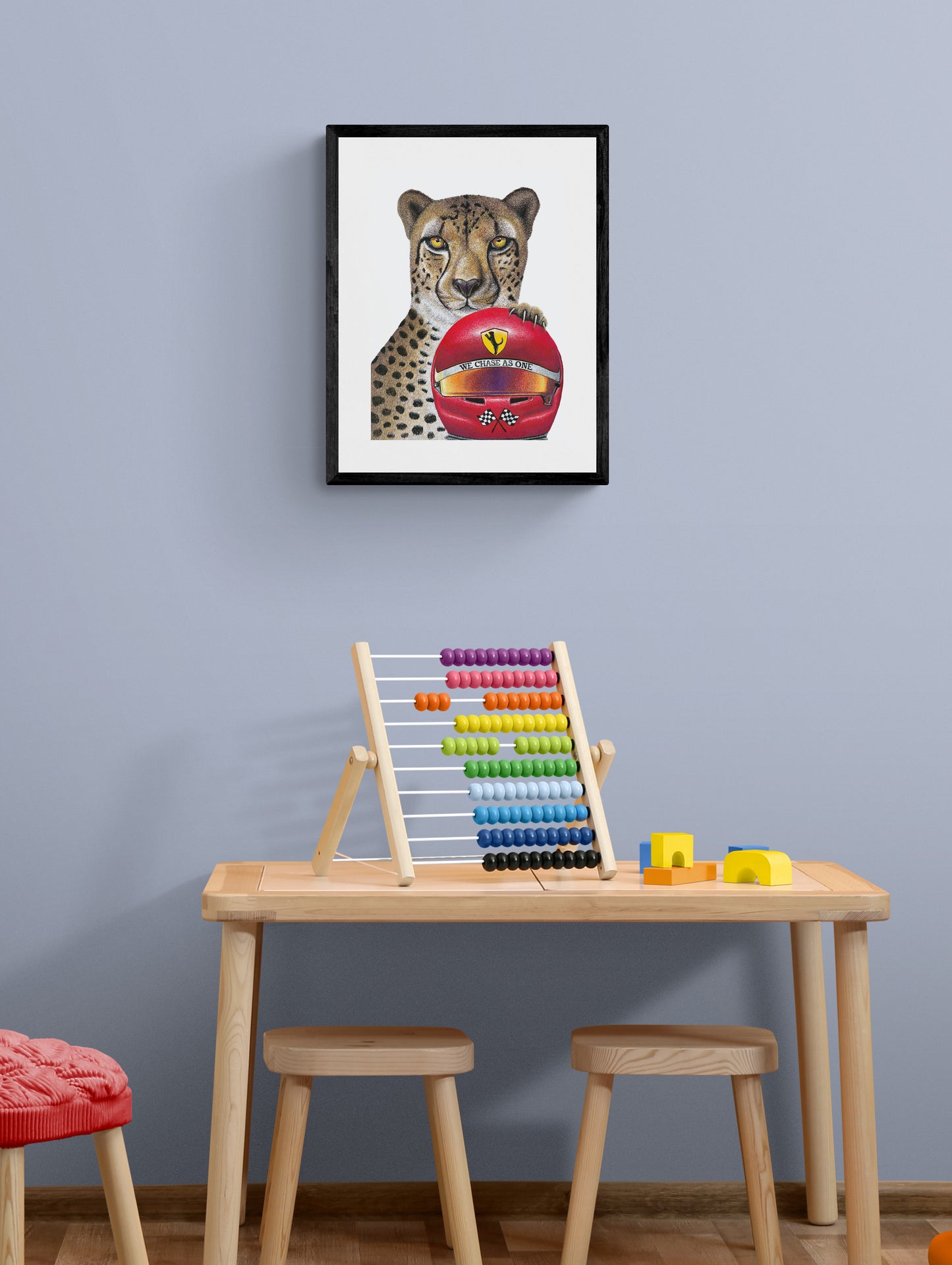 “We Chase as One” - Cheetah Art Print